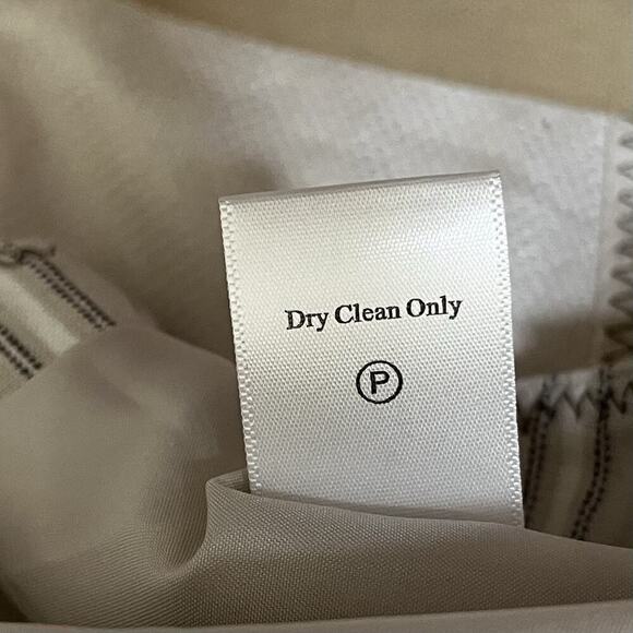 Coldwater Creek Linen Blend Mixed Media Blazer Size 16 Ivory Artsy‎ Coastal - Picture 10 of 10